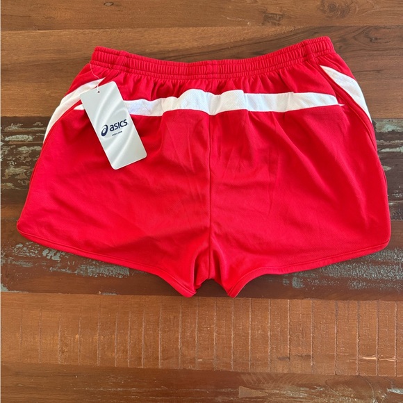 Asics Women's Red Split Running Shorts!  NWTS!   S - Picture 5 of 7